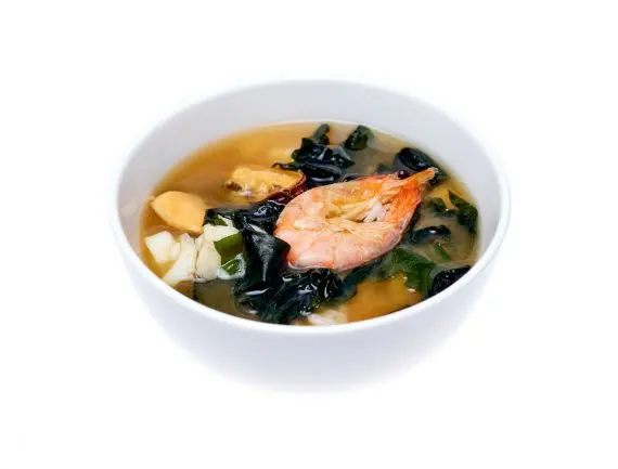 Miso with seafood